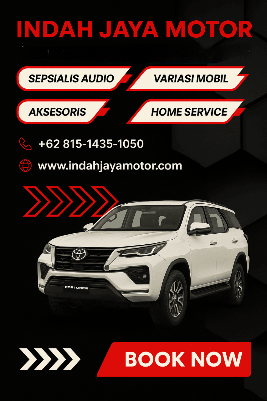 Indah Jaya Motor Banner